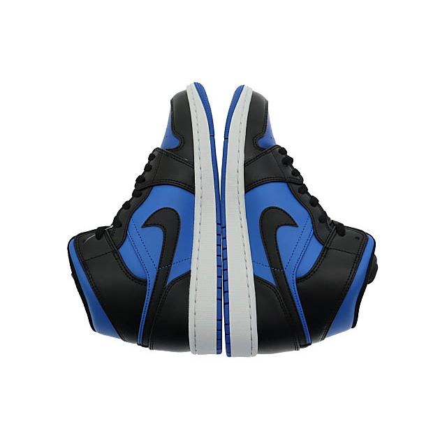NIKE（ナイキ） NIKE AIR JORDAN 1 MID Black Royal Blue エア