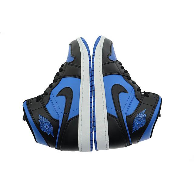 NIKE（ナイキ） NIKE AIR JORDAN 1 MID Black Royal Blue エア