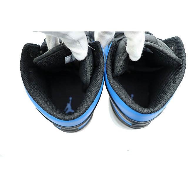NIKE（ナイキ） NIKE AIR JORDAN 1 MID Black Royal Blue エア