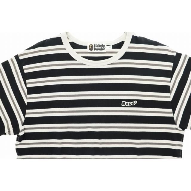 A BATHING APE（アベイシングエイプ） ロゴ パッチ ボーダー ロング