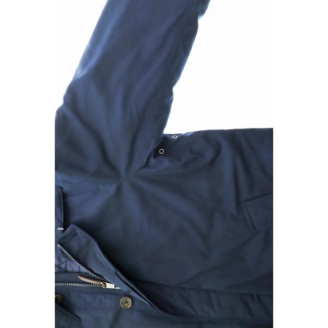 【中古】ポロ ラルフローレン POLO RALPH LAUREN 長袖 中綿 コート LG 裏地キルティング 比翼 紺 ネイビー●251116 ポロ ラルフローレン POLO RALPH LAUREN 長袖 中綿 コート LG 裏地