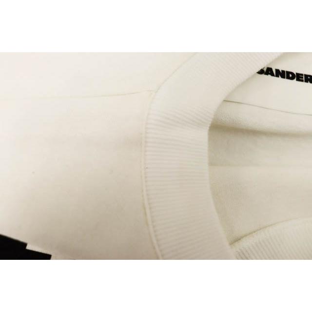 ジルサンダー JIL SANDER ロゴ プリント 長袖 Tシャツ J02GC0107 XS 白