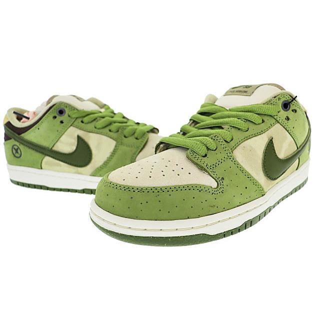 【中古】ナイキ エスビー NIKE SB × 堀米雄斗 DUNK LOW PRO QS MATCHA ダンク ロー 抹茶 HF8022-300 26▲■251113 NIKE（ナイキ） エスビー NIKE SB ×YUTO HORIGOME 堀米雄斗 DUNK LOW