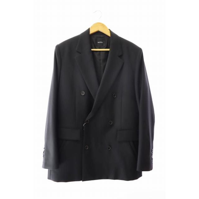 【中古】ROTOL ロトル 25AW DOUBLE TAILORED JACKET ダブル テーラード ジャケット 長袖 R25AWTNY02 size２ ●■251115 ROTOL ロトル 25AW DOUBLE TAILORED JACKET ダブル テーラード
