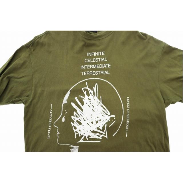 アンダーカバー UNDERCOVER 22SS OVERSIZE S/S TEE OLIVE UC1B4893-2