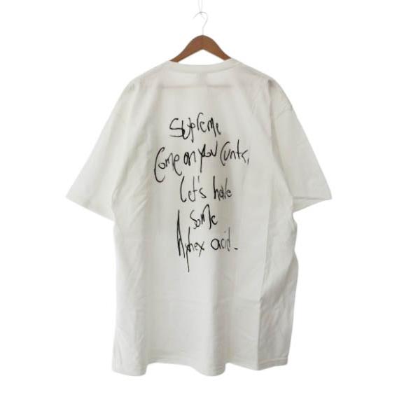 新品25awSupreme×aphex twin写真バックプリントシャツ白L Supreme（シュプリーム） ×Aphex Twin エイフェックス ツイン 25SS