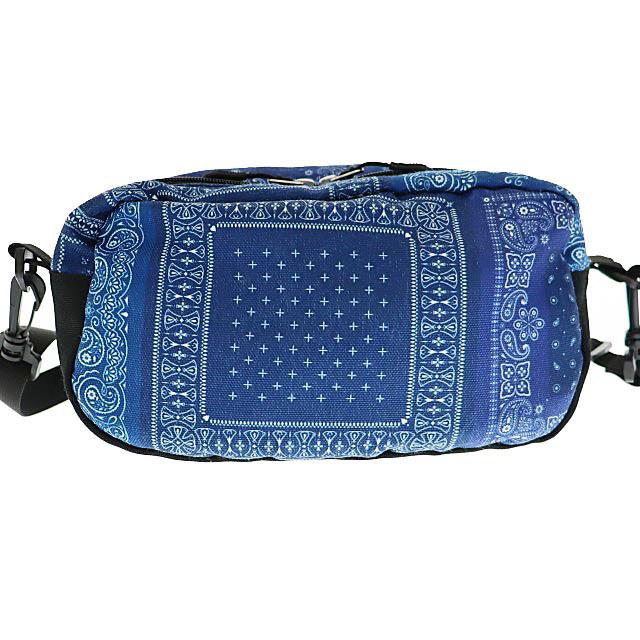 チャレンジャー CHALLENGER 22SS BANDANA SHOULDER POUCH バンダナ柄