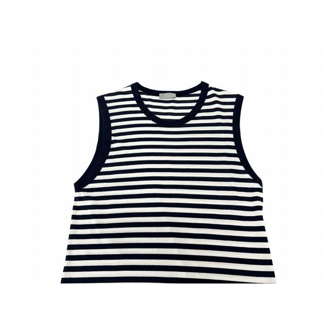 Dior Homme 07SS「エディ期」ノースリーブTシャ ディオール Dior HOMME 07SS エディ期 ボーダー ノースリーブ タンク