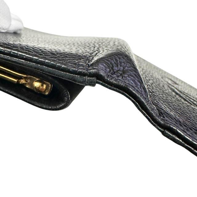 CHANEL（シャネル） キャビアスキン ココマーク ウォレット 二つ折り