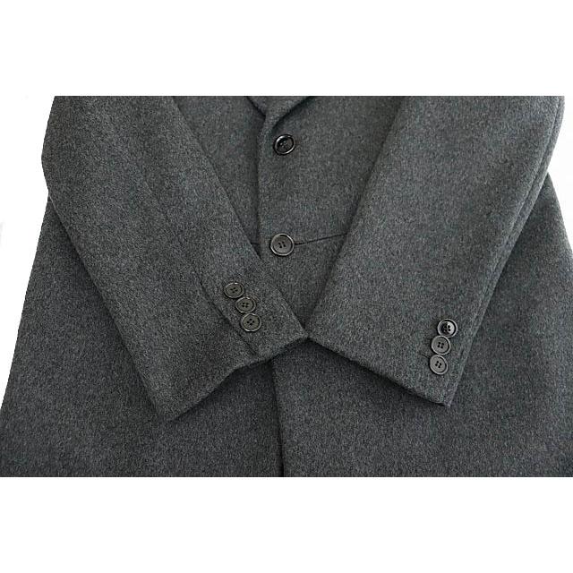 TOZAOU トザオウ 25AW ロング クローズ チェスター コート グレー TOZAOU トザオウ 25AW Long Clothes ロング クローズ ウール