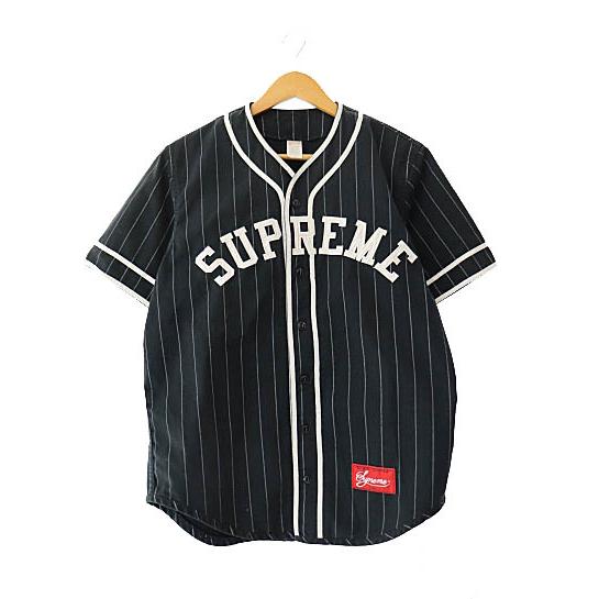 Supreme（シュプリーム） SUPREME 12SS Baseball Jersey ロゴ刺繍