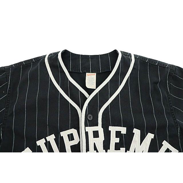 Supreme（シュプリーム） SUPREME 12SS Baseball Jersey ロゴ刺繍