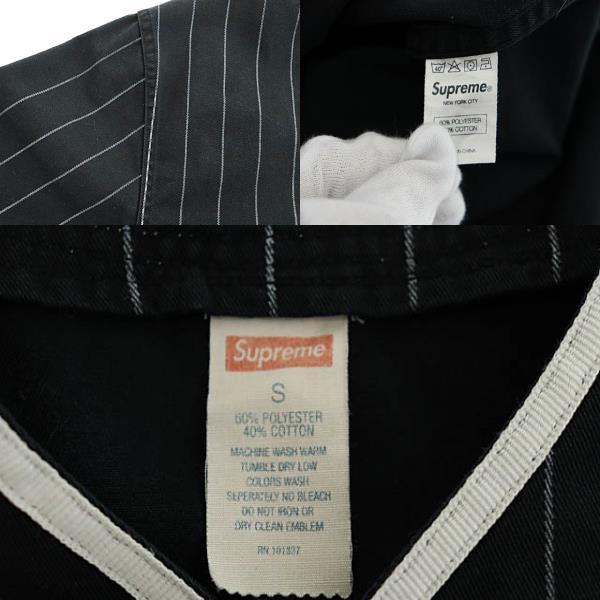 Supreme（シュプリーム） SUPREME 12SS Baseball Jersey ロゴ刺繍