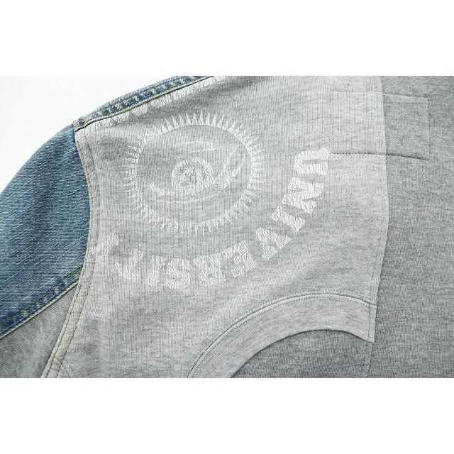 アンダーカバー UNDERCOVER 03AW PAPER DOLL期 スウェット ドッキング