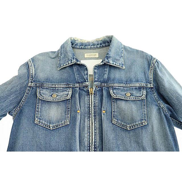 ロンハーマン Ron Herman 20SS Denim Jacket ジップ デニム ジャケット