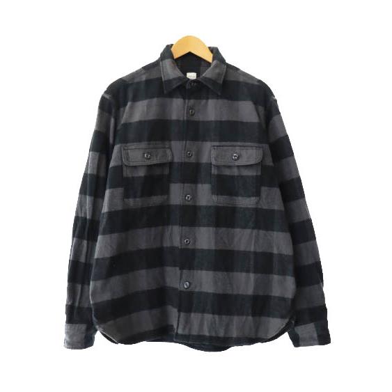 ロンハーマン Ron Herman 24AW Heavy Twill Plaid Shirt ヘビー ツイル