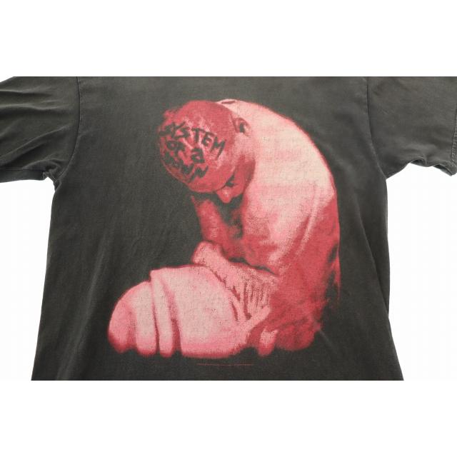 ヴィンテージ VINTAGE 90s 1998 SYSTEM OF A DOWN システムオブアダウン Daron Malakian HEAD BAND LOGO TEE ダロンマラキアン Tシャツ バの画像