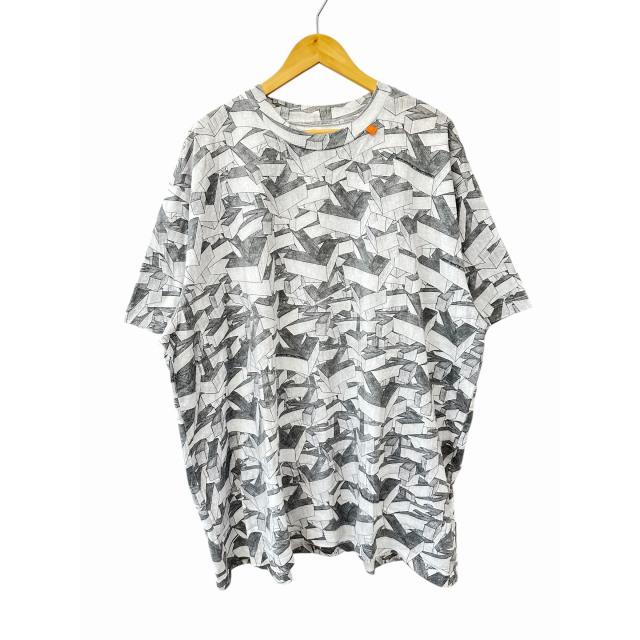 オフホワイト OFF WHITE 20SS アロー ロゴ 総柄 半袖Tシャツ 