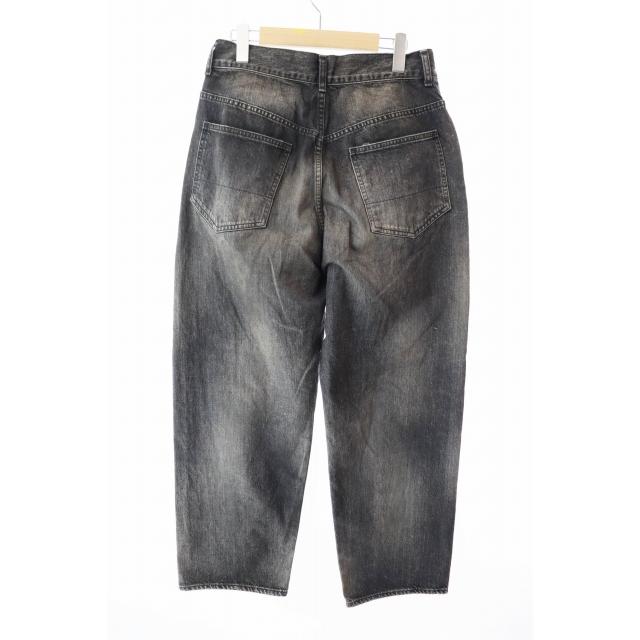 【中古】ANCELLM アンセルム 25AW DENIM PANTS ダメージ加工 デニム パンツ #02 AGING01 ANC-PT97 黒 ブラック■ ANCELLM アンセルム 25AW DENIM PANTS ダメージ加工 デニム パンツ #02