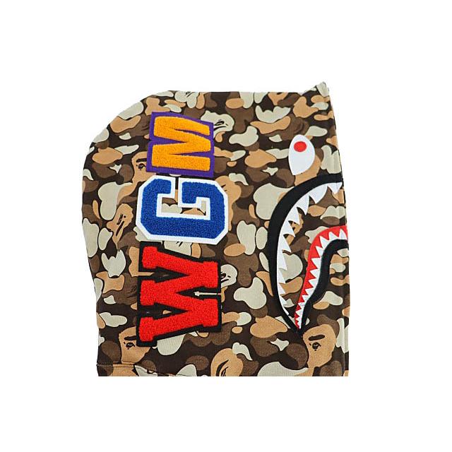 A BATHING APE BAPE エイプ　フルジップ　チェック　Lサイズ BAPE STORE ZOZOTOWN SEPARATE SHARK FULL ZIP HOODIE（パーカー）｜A