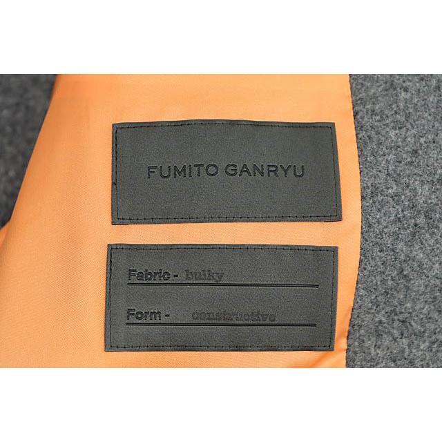 FUMITO GANRYU フミト ガンリュウ 20AW ウール 2B テーラード