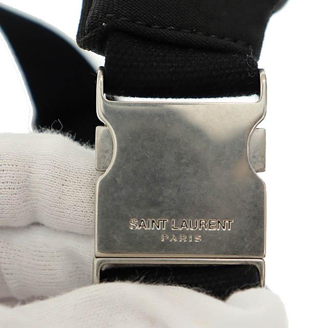 サンローラン パリ SAINT LAURENT PARIS ロゴ キャンバス レザー