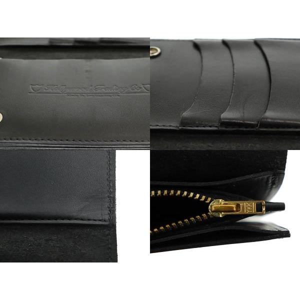 エイチティーシー HTC SHIELD WALLET SNAKE MEDIUM BLACK TYPE-2