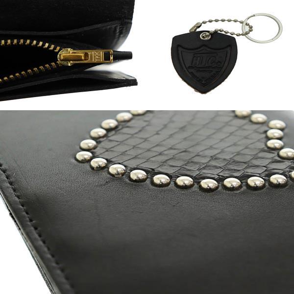 エイチティーシー HTC SHIELD WALLET SNAKE MEDIUM BLACK TYPE-2