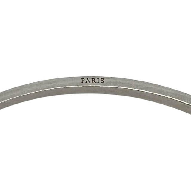 Maison Margiela 925シルバー バングル メゾンマルジェラ Maison Margiela ロゴ バングル ブレスレット SILVER