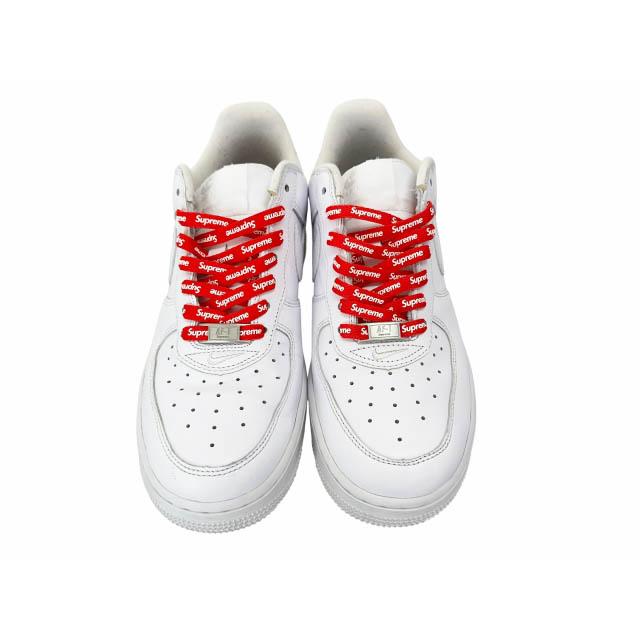 Supreme（シュプリーム） ×NIKE ナイキ AIR FORCE 1 LOW SP WHITE エア