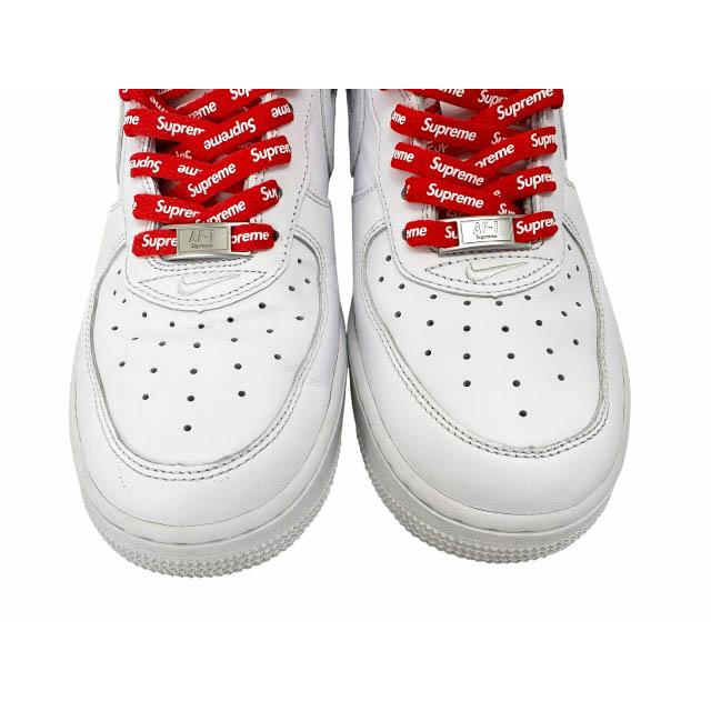 Supreme（シュプリーム） ×NIKE ナイキ AIR FORCE 1 LOW SP WHITE エア