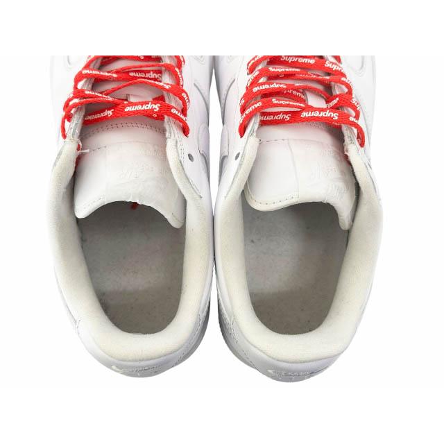 Supreme（シュプリーム） ×NIKE ナイキ AIR FORCE 1 LOW SP WHITE エア