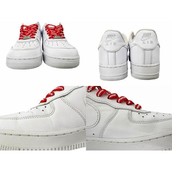 Supreme（シュプリーム） ×NIKE ナイキ AIR FORCE 1 LOW SP WHITE エア