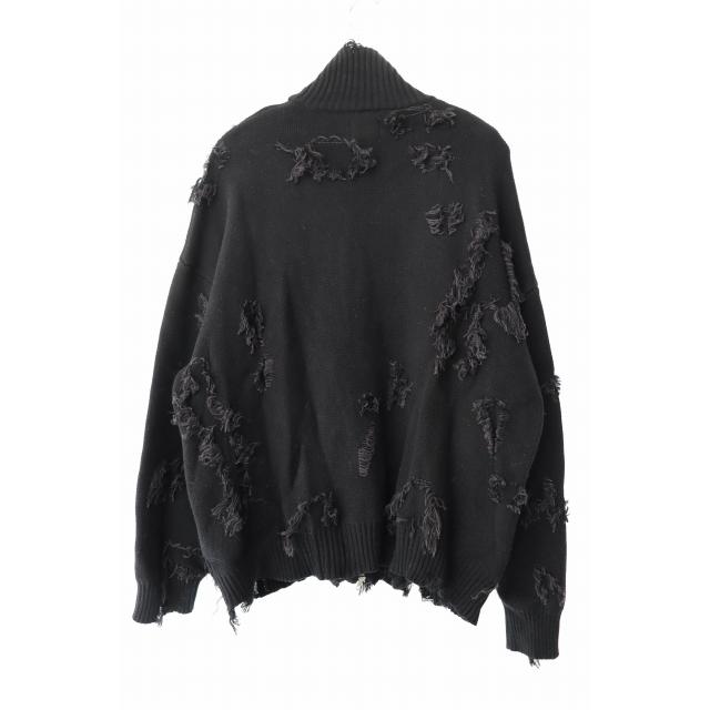 ダンケシェーン Danke schon ダメージ加工 ドライバーズ ニット