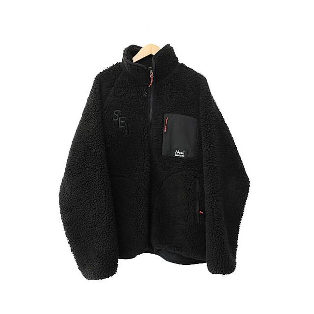 ウィンダンシー WIND AND SEA × NANGA ナンガ 23AW BOA FLEECE JACKET