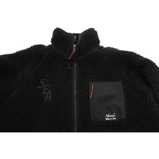 ウィンダンシー WIND AND SEA × NANGA ナンガ 23AW BOA FLEECE JACKET
