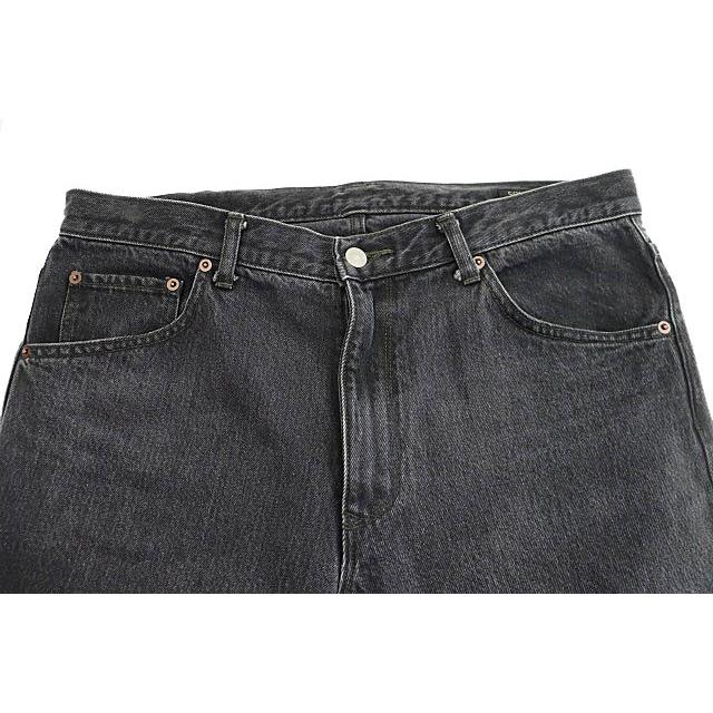 【COMOLI】25AW デニム5Pパンツ 3 【新品未使用タグ付き】 COMOLI◇25AW/デニム5Pパンツ/ボトム/3/デニム/BLK/C03-03003