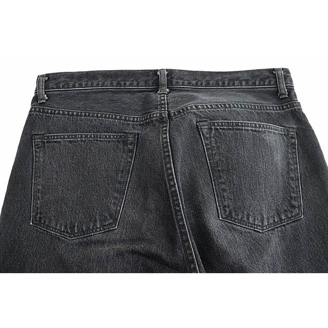 新品未使用　COMOLI 25AW デニム5Pパンツ size2 コモリ COMOLI 25AW デニム 5Pパンツ ジーンズ 4 黒 FADE BLACK