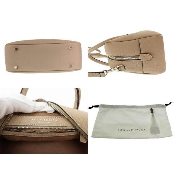 ボナベンチュラ BONAVENTURA Ava Boston Bag mini ミニ アヴァ ボストン ミニ 2WAY ショルダー ハンド バッグ ベージュ▲■260114 レディー