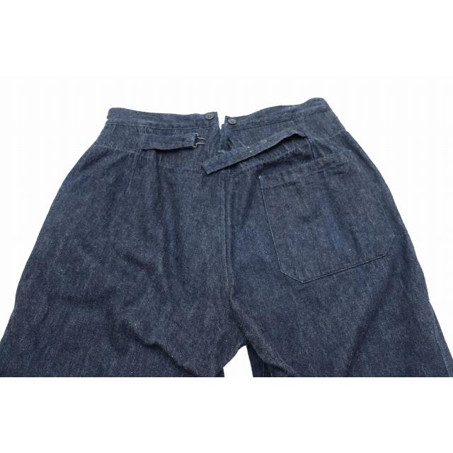 コモリ COMOLI 24SS デニム オーバーロング パンツ ミリタリー
