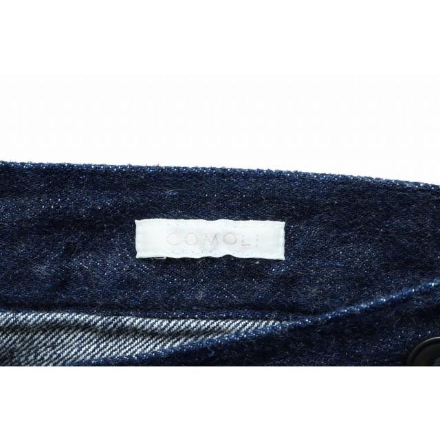 コモリ COMOLI 24SS デニム オーバーロング パンツ ミリタリー
