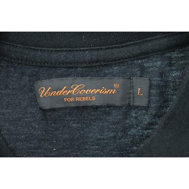 アンダーカバー UNDERCOVER 3億円事件 プリント モンタージュ Tシャツ