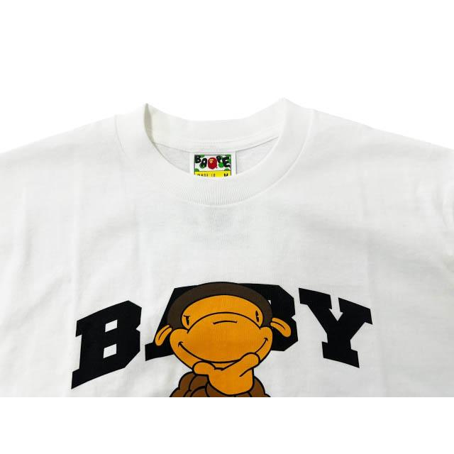 アベイシングエイプ　キッズTシャツ　ベビーマイロ A BATHING APE（アベイシングエイプ） tシャツ MILO ON APE HEAD TEE