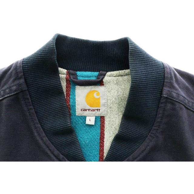 Carhartt ネイビー トラディショナル　ダック生地　stussy 超超スペシャル stussyネイビー USA製 チョアコート カバーオール