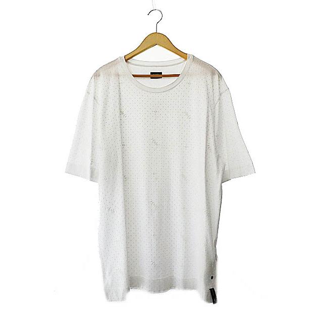 FENDI（フェンディ） ポップアップ ロゴ ドット 半袖 Tシャツ FY0936
