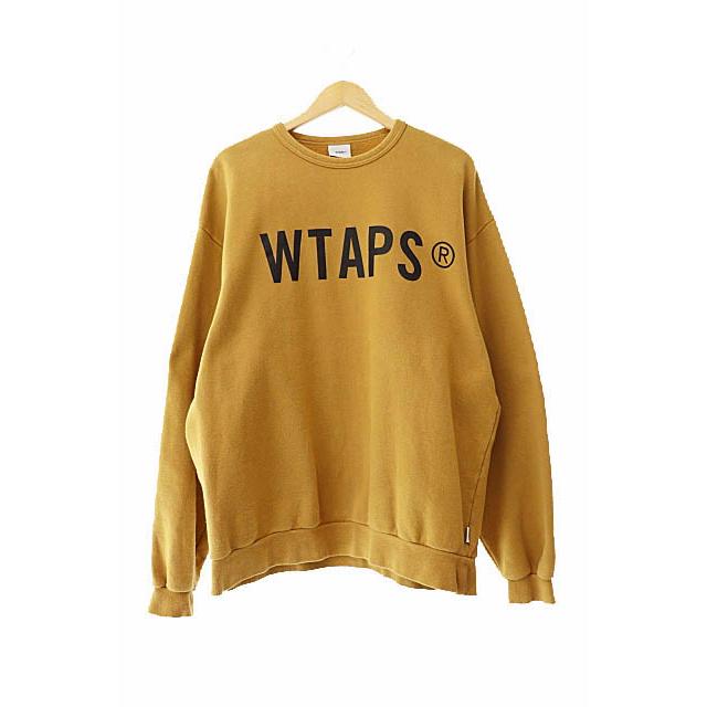 ダブルタップス WTAPS 21AW WTVUA CREWNECK SWEATSHIRT ロゴ プリント 