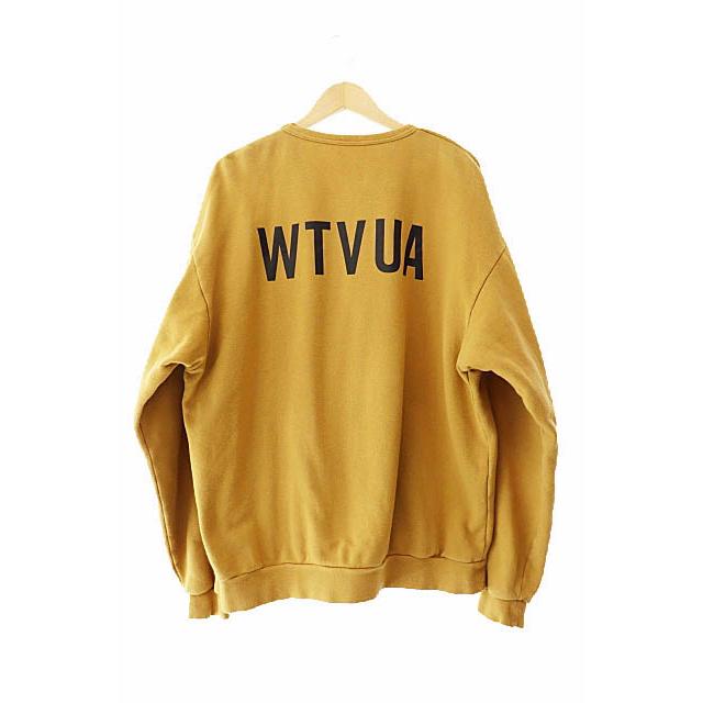 ダブルタップス WTAPS 21AW WTVUA CREWNECK SWEATSHIRT ロゴ プリント 