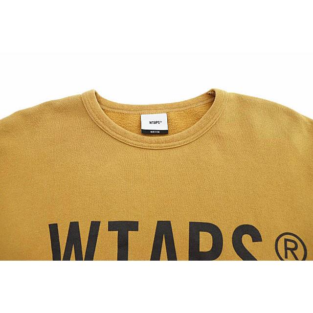 ダブルタップス WTAPS 21AW WTVUA CREWNECK SWEATSHIRT ロゴ プリント 