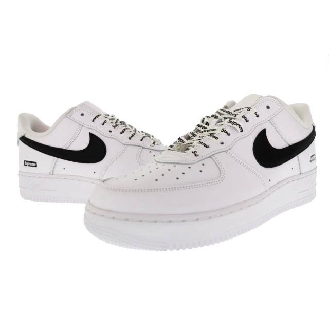 Supreme（シュプリーム） ×NIKE ナイキ AIR FORCE 1 LOW WHITE BLACK