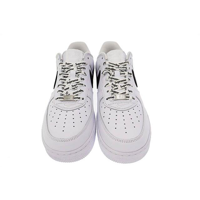 Supreme（シュプリーム） ×NIKE ナイキ AIR FORCE 1 LOW WHITE BLACK